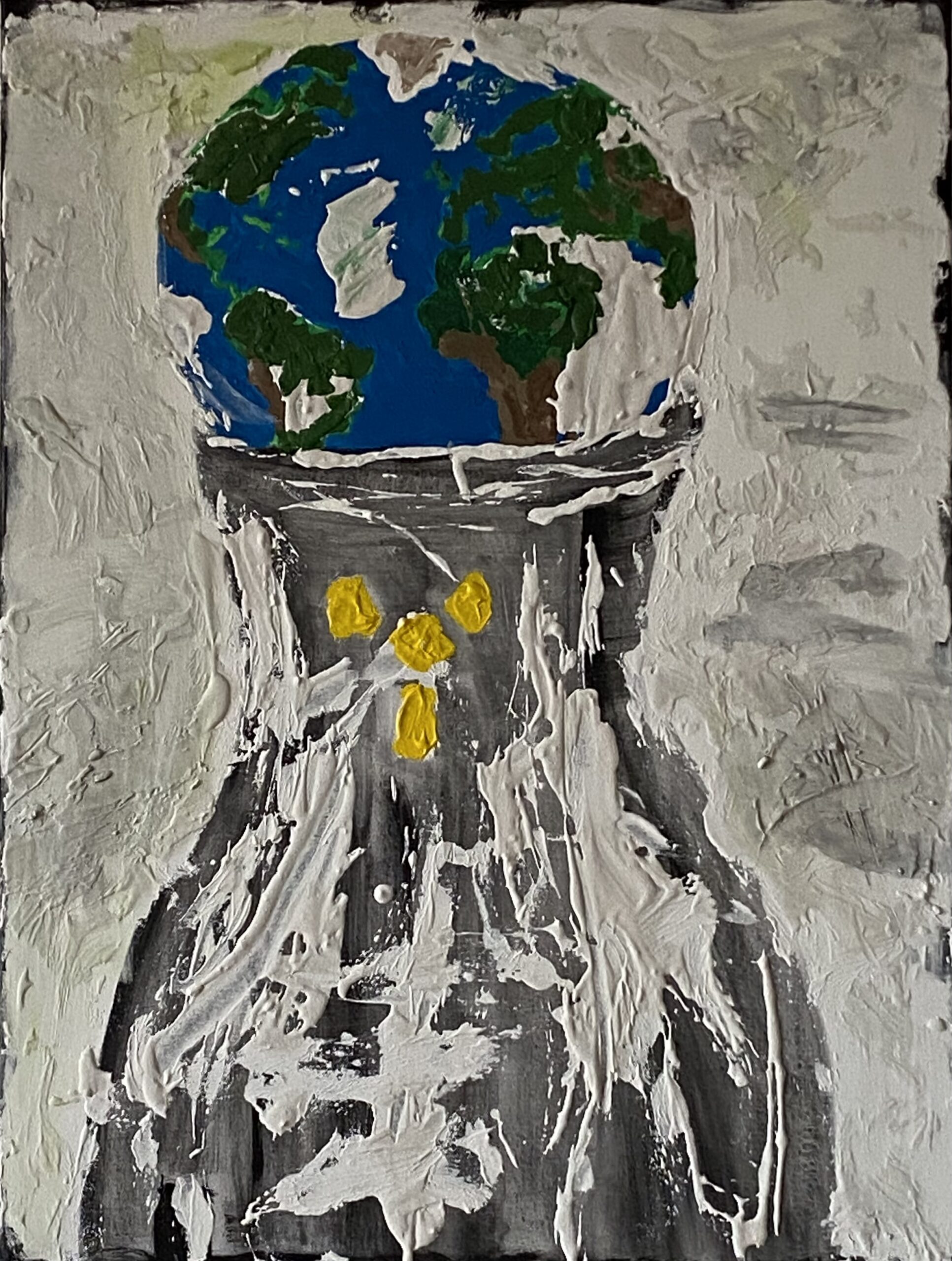 Energie zu jedem Preis Acryl auf Leinwand 2020 / 80x60